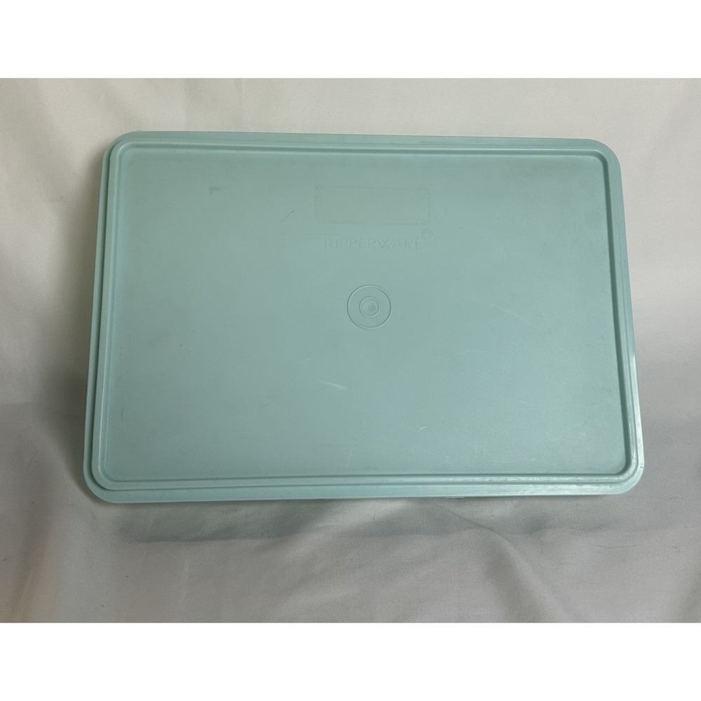 Tupperware Mint Green Storage Container With Lid